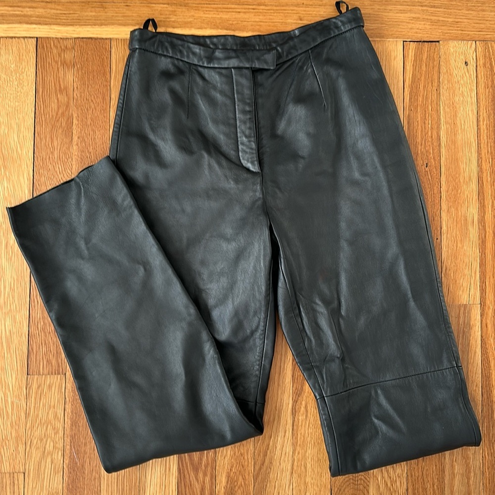 Leather pants- JLC NY